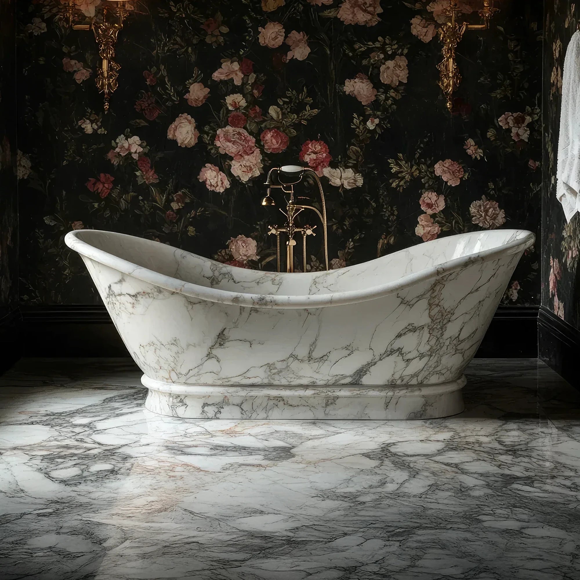 Garden Marble Bathtub