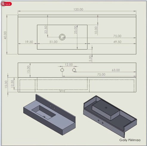 Gaily Piirimaa CUSTOM ORDER (2 product) 2 brackets