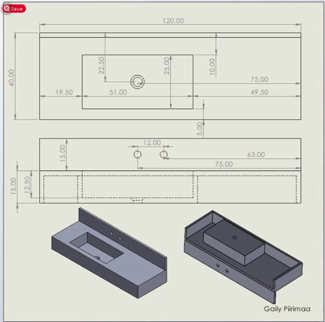 Gaily Piirimaa CUSTOM ORDER (2 product) 2 brackets