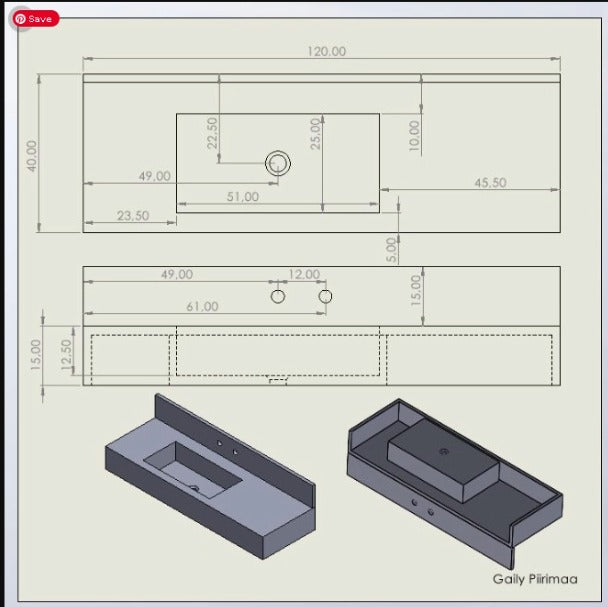 Gaily Piirimaa CUSTOM ORDER (2 product) 2 brackets