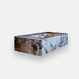 Custom Marble Vessel Sink for Bathroom and Powder Room