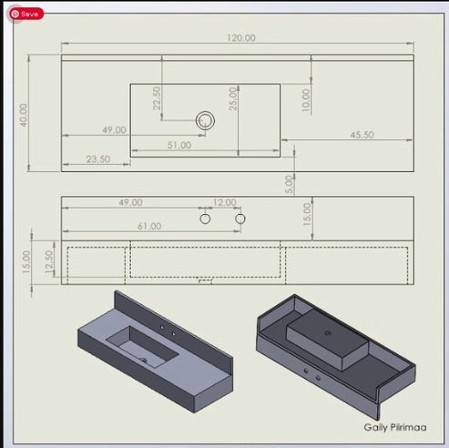 Gaily Piirimaa CUSTOM ORDER (2 product) 2 brackets