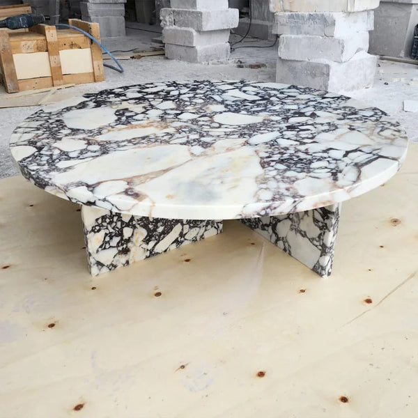 Calacatta Viola Marble Coffee Table