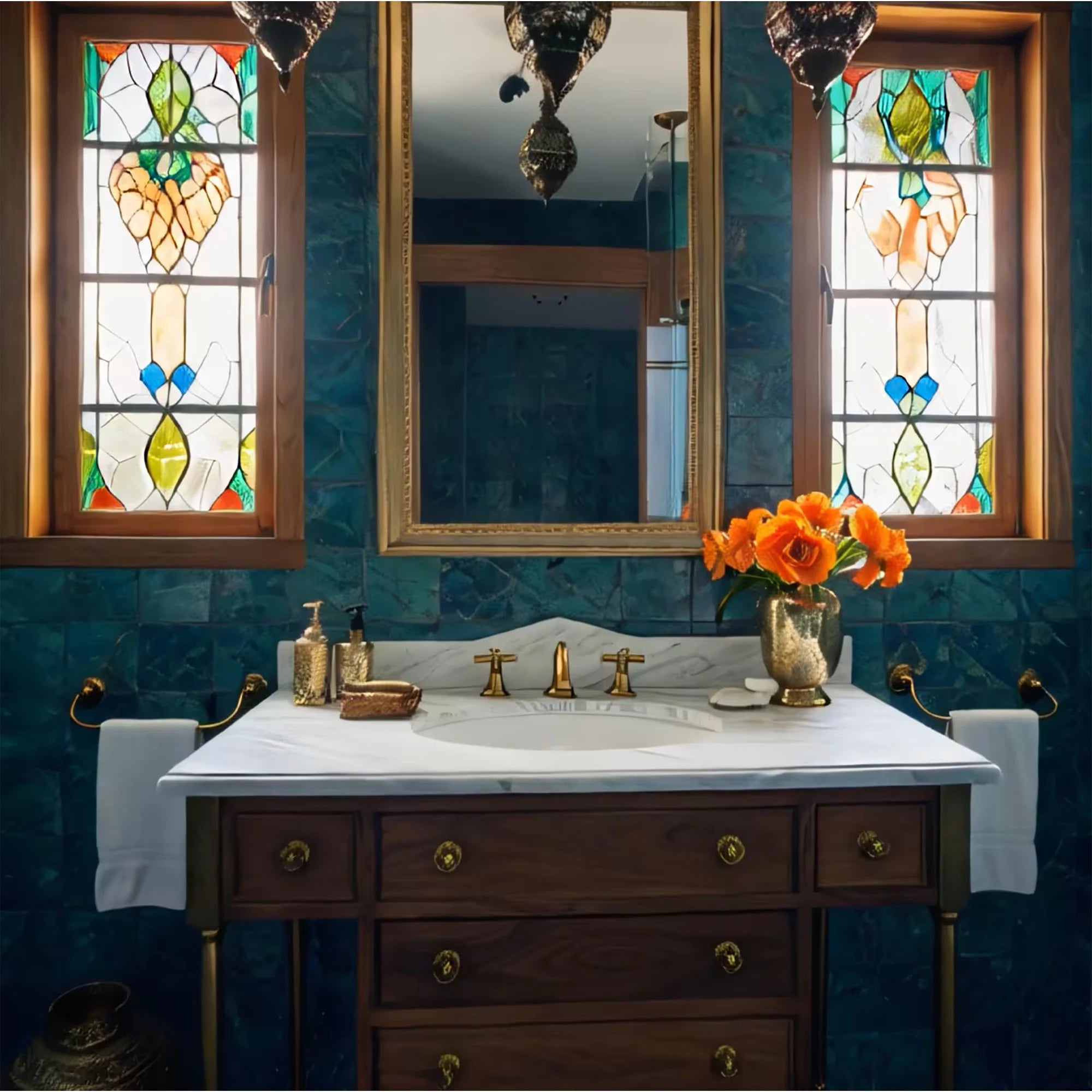 carrara white marble vanity top sink