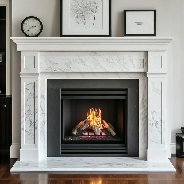 Classic Marble Fireplace Mantel