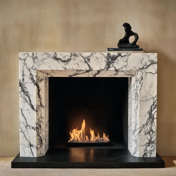 Classic Rectangle Fireplace Mantel