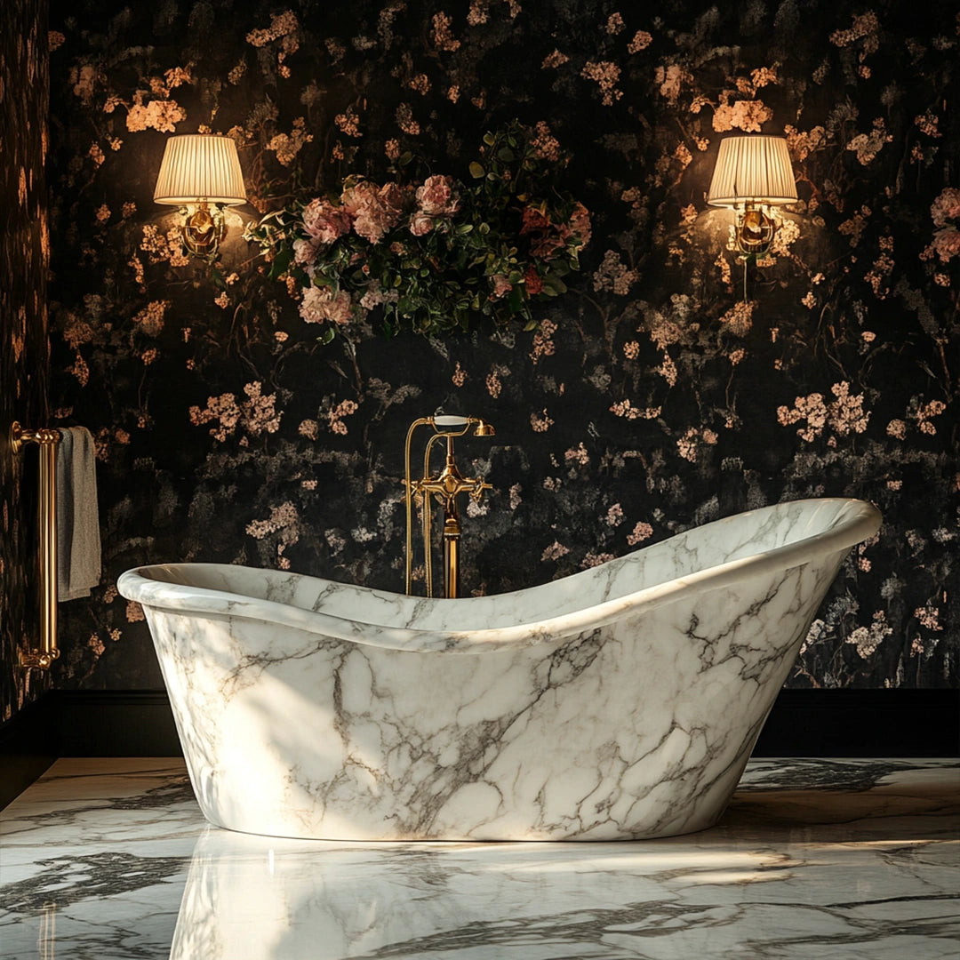 petals bathtub