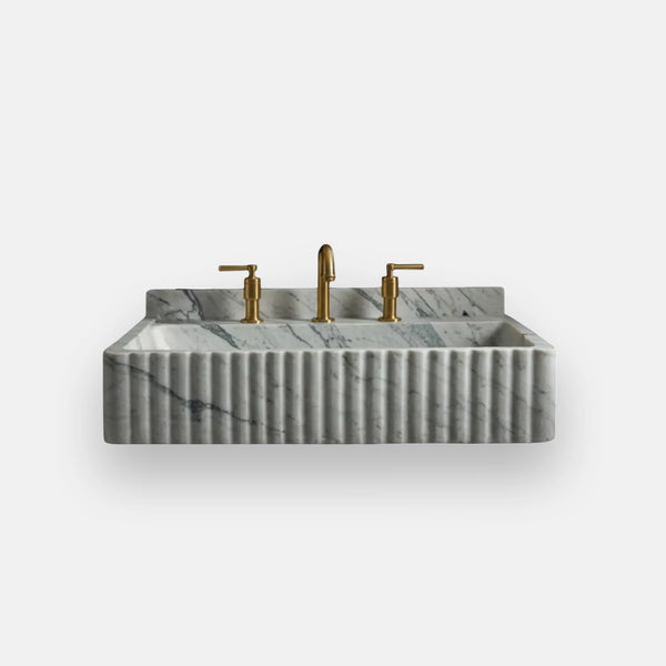 Polished Marble Vessel Sink