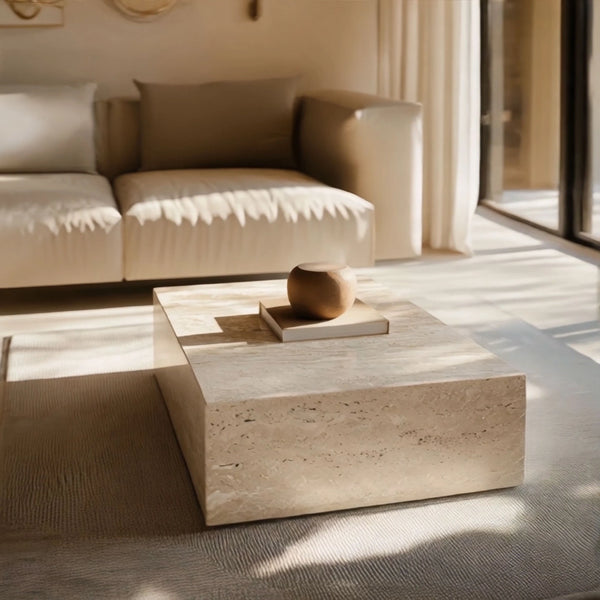 Stone Block Coffee Table hover