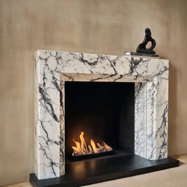 Classic Rectangle Fireplace Mantel hover