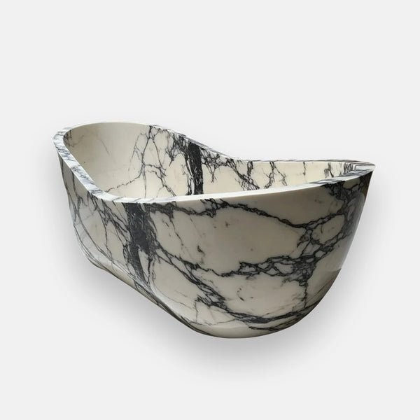 Veined Marble Splendor Bathtub